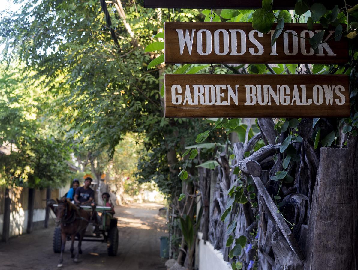 Woodstock Gili - Garden And Bungalows Hotell Gili Trawangan Exteriör bild
