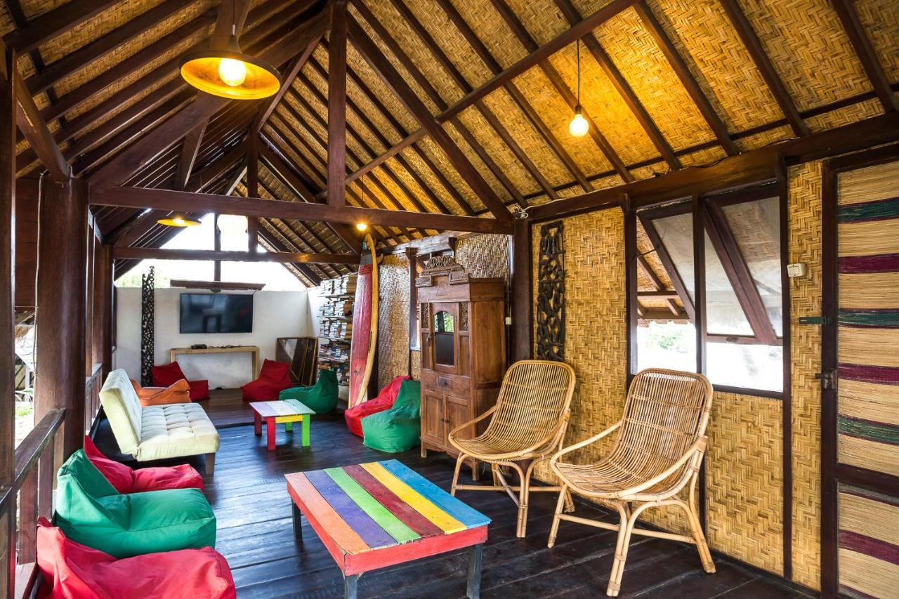 Woodstock Gili - Garden And Bungalows Hotell Gili Trawangan Exteriör bild