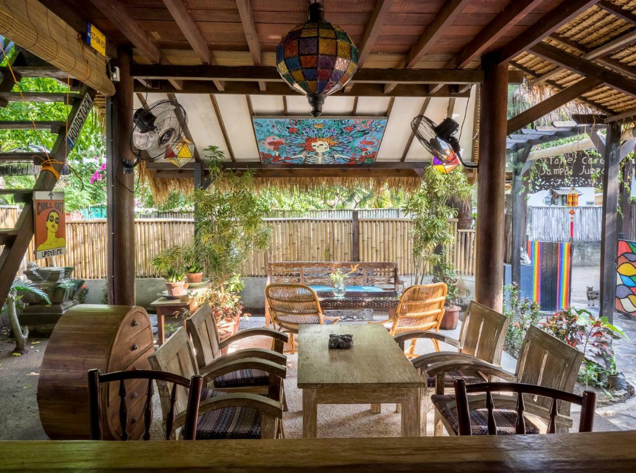 Woodstock Gili - Garden And Bungalows Hotell Gili Trawangan Exteriör bild